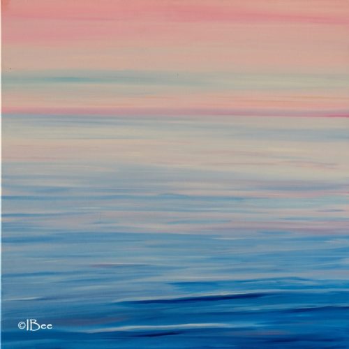sea shades XXIV - bliss (acrylic on canvas 80x80cm)
